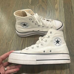 Women's platform converse